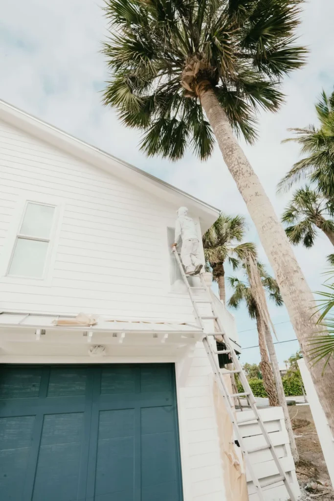 Exterior painting Sarasota FL professional house exterior painters working