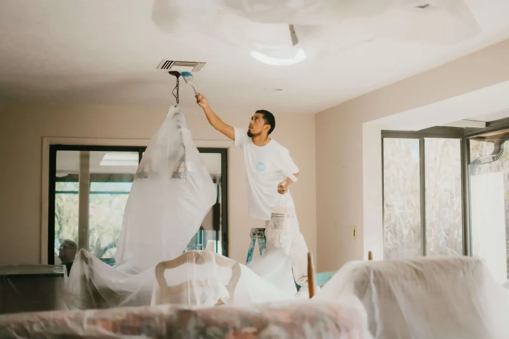 Interior Sarasota painter FL professional painting residential home walls